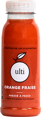 orange fraise 125ml