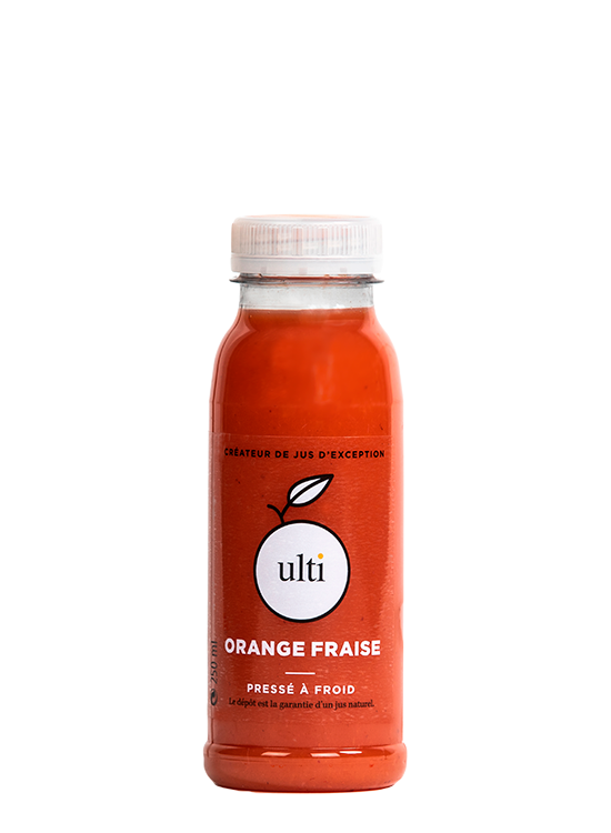 jus orange fraise ulti