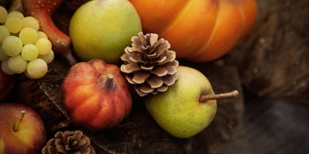 Fruits et légumes de saison en automne