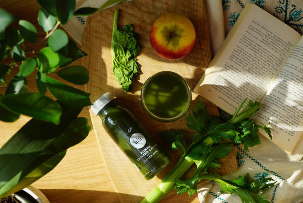 jus pomme épinard céleri
